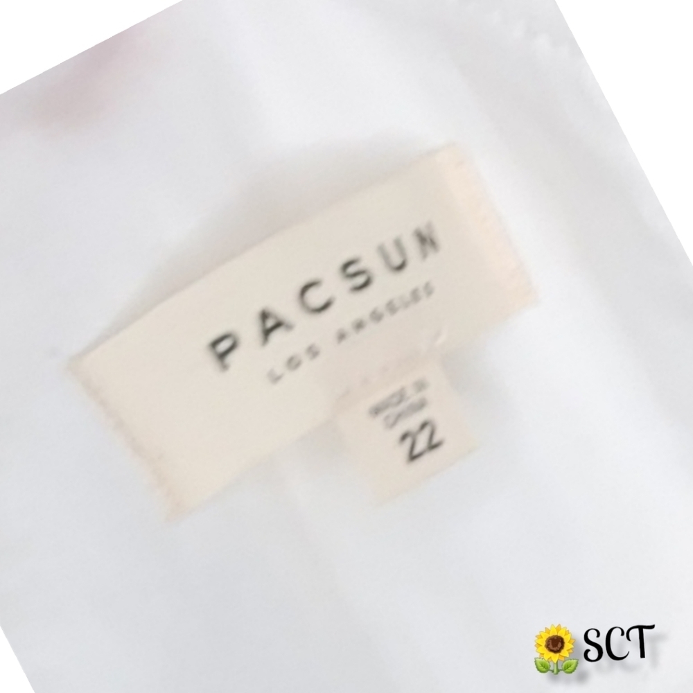 ✨️NWT✨️ PACSUN - White Short Overalls - Picture 4 of 9